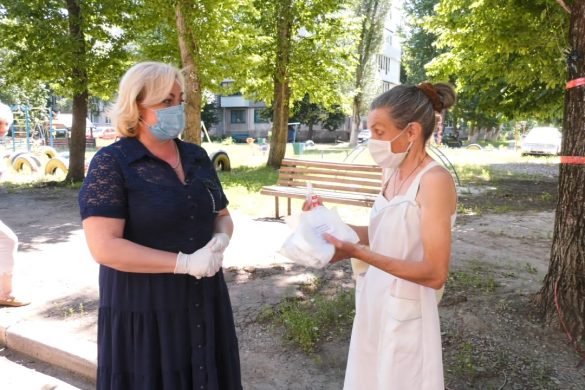 Пільговиків Покровська за кошти міського бюджету забезпечили засобами індивідуального захисту