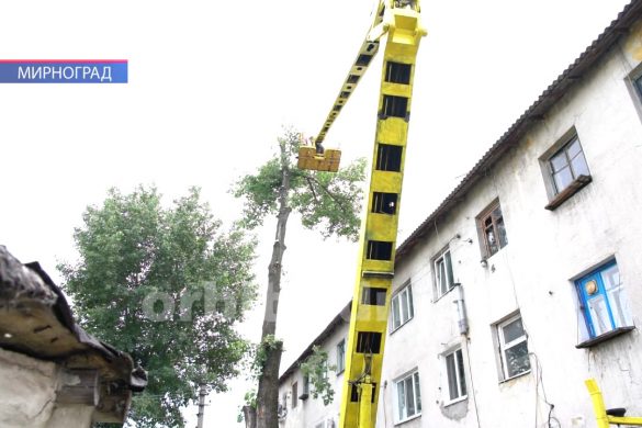 У Мирнограді проводять активні заходи із благоустрою міста