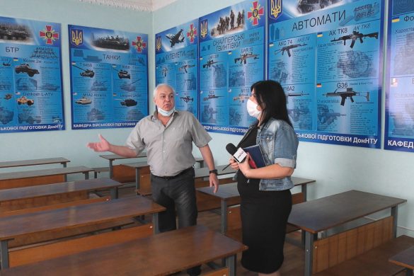 Кафедра військової підготовки ДонНТУ готується до початку навчального року