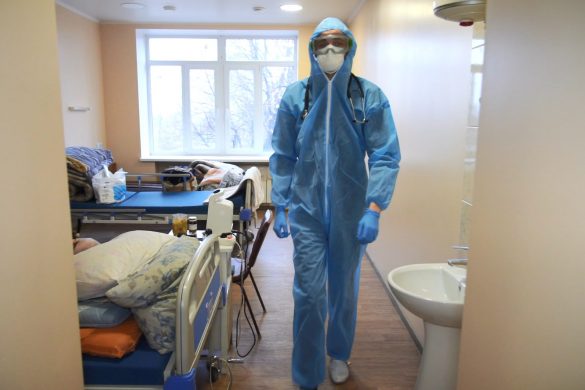 Мирноградська інфекційна лікарня продовжує боротьбу із коронавірусом