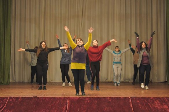 Рух - це життя! В Успенівці набирають обертів заняття фітнесом для місцевих мешканок