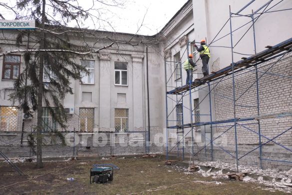 Ремонт за грантові кошти. У першому корпусі ДонНТУ стартували капітальні роботи