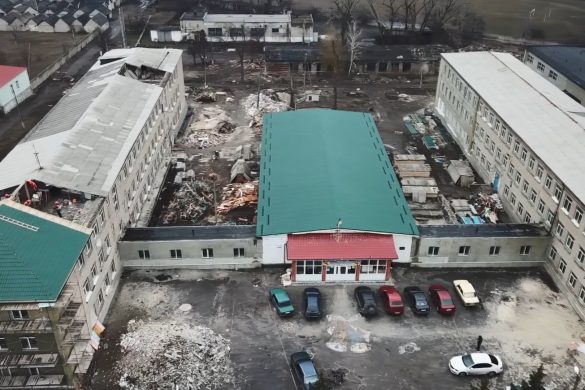 65% виконано. Реконструкція родинської ОШ №8 триває за графіком