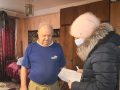 Допомога літнім людям. У Мирнограді пенсіонери отримали продуктові набори