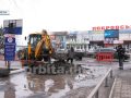 Запобігти провалу вдалось. Комунальники виявили порив на водогоні у центрі міста