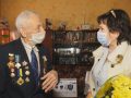 Жвавий та по-військовому підтягнутий. Мешканець Родинського Віктор Шабатов святкує 95-річчя