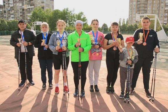 Покровські прихильники скандинавської ходьби повернулися з перших всеукраїнських змагань