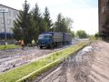 Зробити ділянку проїзною. Під «мирноградським» мостом працювала дорожня техніка