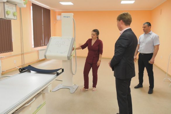 Назустріч якісній діагностиці. У Мирноградській терапії з’явився сучасний рентген-апарат