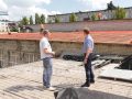 Ремонт - на фінішній прямій. У мирноградській школі №10 оновлюють покрівлю