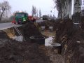 До кінця грудня - і поки все. Дорожники, що ремонтують вулицю Захисників України, йдуть на канікули