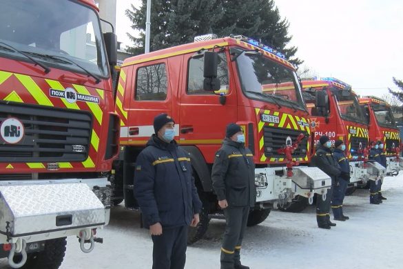 Автомобілі, тренажери, теплодимокамери. ДСНСники отримали нове спорядження