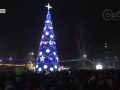 Веселе святкування Нового року. Як у Селидовому біля головної ялинки 2022-й зустрічали