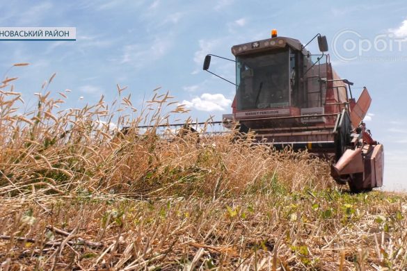 Жнива практично під обстрілами. Як збирають врожай на Донеччині