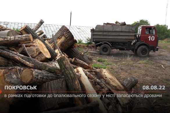В рамках підготовки до опалювального сезону у місті запасаються дровами