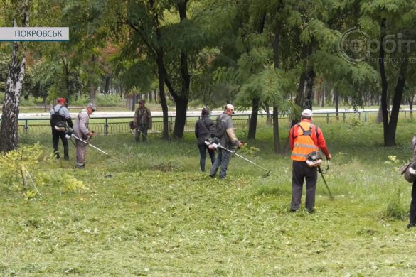 І косять, і підмітають. Щодня в громаді наводять лад півсотні працівників дільниці «Чисте місто»