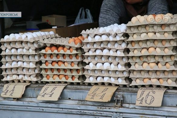 Картопля по 10, яйця – по 50. Про ціни та асортимент на одному з покровських ринків