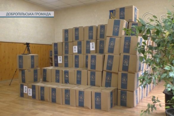 Чергова партія продуктових наборів. Мешканці Ганнівки отримали гуманітарну допомогу від БО «ADRA UKRAINE»