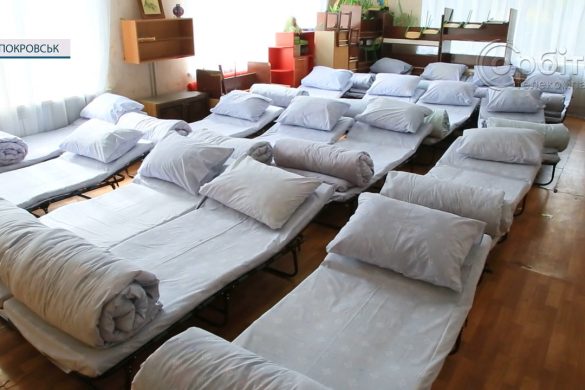 БО «Карітас Україна» допомагає Покровську в облаштуванні шелтера для ВПО