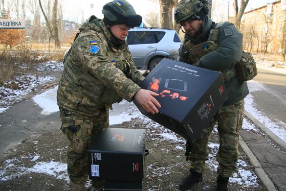 Мілітарна ініціатива «Сталевий фронт». Військові в Авдіївці отримали дрони