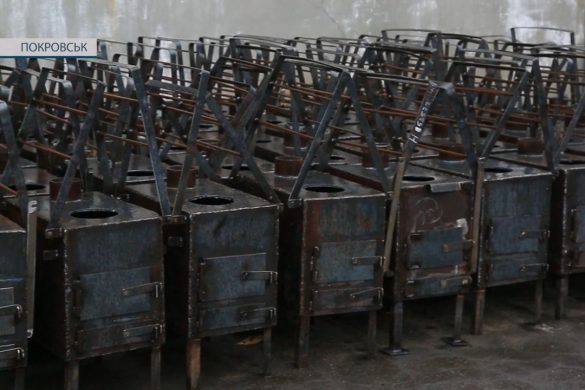Покровська ТГ отримала від Метінвесту чергову партію пічок-буржуйок