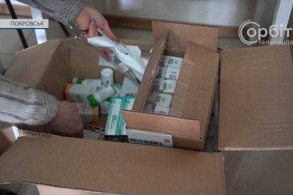 У Покровську міську лікарню надійшов гуманітарний вантаж від благодійників