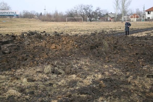 У Мирнограді документують наслідки нічного обстрілу
