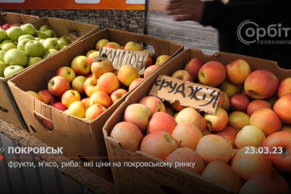 Фрукти, м'ясо, риба: які ціни на покровському ринку
