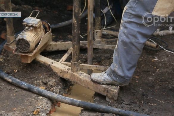 Донеччина. На шляху до перемоги. Для жителів вулиці Ольшанського завершується рік безводдя
