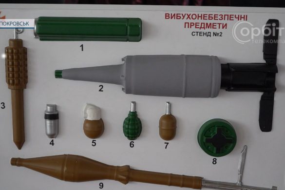 Рятувальники розповіли покровчанам, як поводитись при виявленні ВНП