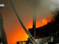 У мікрорайоні «Шахтарський» вигорів майже весь ряд торгових павільйонів