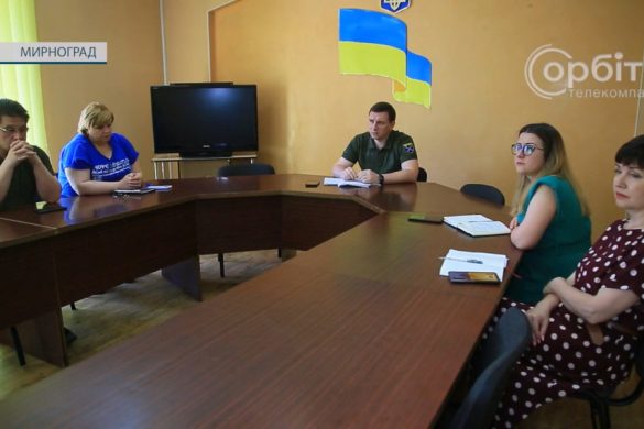 Питання води та тепла – основні. У Мирнограді пройшла чергова апаратна нарада