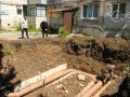 За два тижні у м-ні «Лазурний» замінили близько 100 м тепломережі