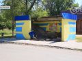 У Мирнограді у негоду обвалився дах автобусної зупинки