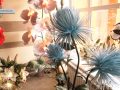 Дизайнерські світильники у вигляді квітів-гігантів: відкрилася виставка Юлії Якименко