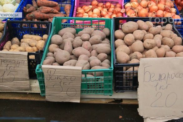 Шаленого попиту немає, але торгівля потроху йде. Про ціни і товари на покровському ринку