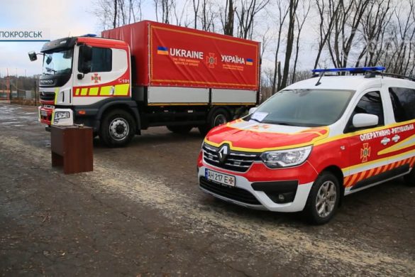 Покровські рятувальники отримали новий спецтранспорт