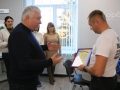 У Міжнародний день волонтера Івана Суботіна привітали керівники і молодь Гродівської ТГ