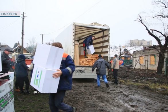 Організація «Acted» підтримала покровчан, які зазнали втрат від обстрілу 31 грудня