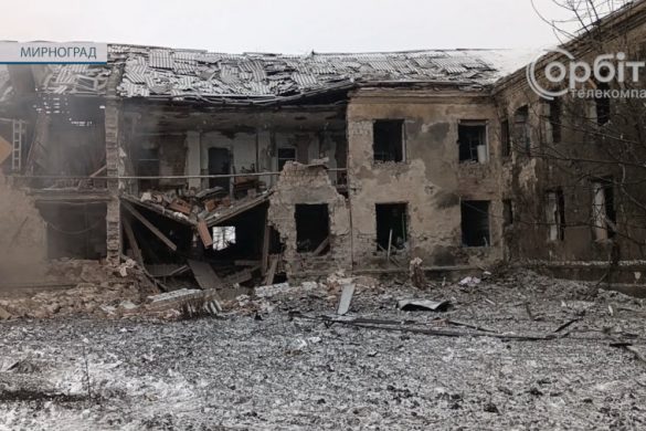 Знову під обстрілом Мирноград: без жертв та поранених, але з руйнуваннями