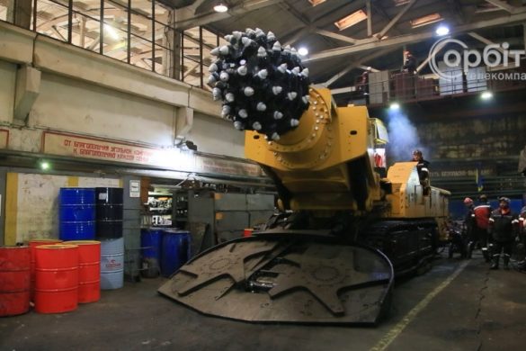 Черговий новий комбайн концерну SANYI працюватиме на ШУ «Покровське»