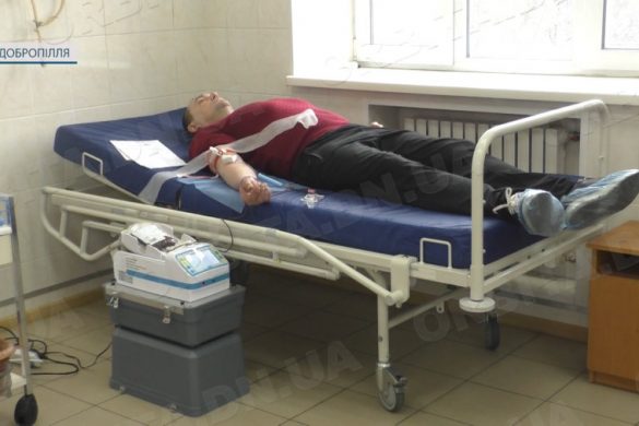 Перший прийом донорів відбувся у Добропілля. Відновила роботу станція переливання крові