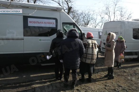 Мобільний медзаклад від БФ «Альянс громадського здоров’я» завітав до Нововасилівки