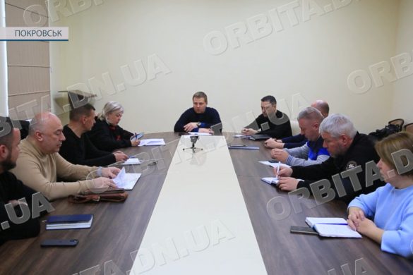 Олексій Стебель провів нараду з комунальними службами Покровська