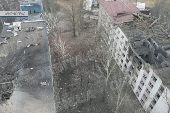 Більше 2,5 місяців під обстрілами. У ніч на 17 березня Мирноград пережив черговий ракетний удар