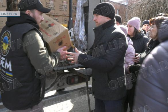 БО «GEM» видала мешканцям Покровська майже три тисячі продуктових наборів