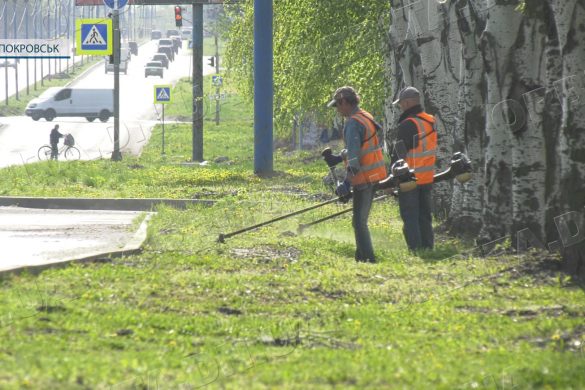 У Покровській громаді стартував сезон покосу трави