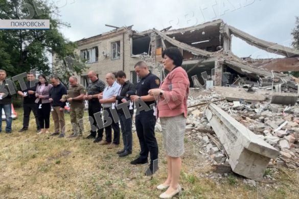 У Покровську вшанували пам’ять дітей, що загинули через російську агресію