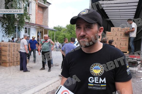 1440 продуктових наборів. БФ GEM знову завітав у села Покровської громади