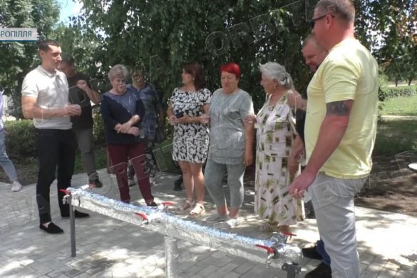 Спільний проєкт Добропільської МВА та БФ «Схід-SOS»: у Жданівському запрацював бювет